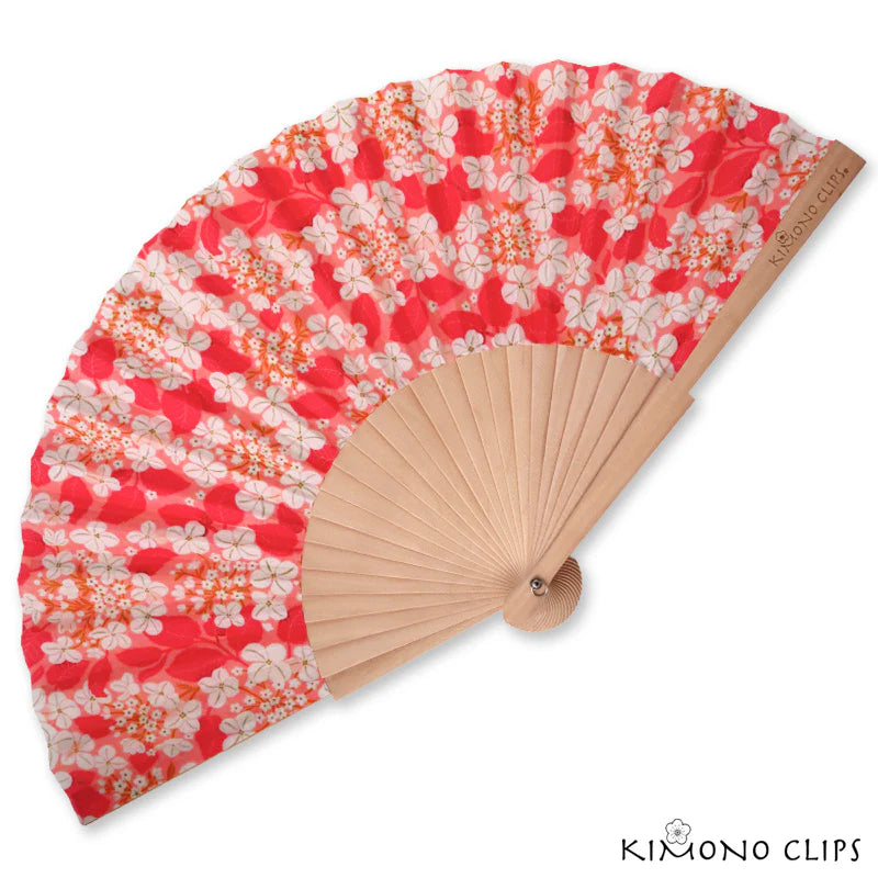 Kimono Fabric Hand Fan