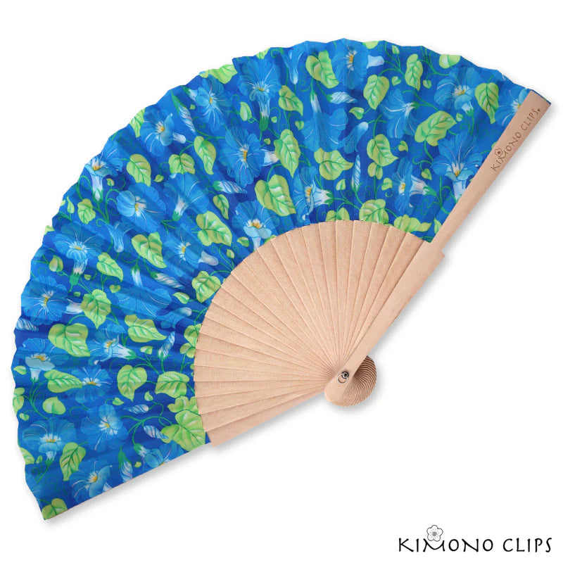 Kimono Fabric Hand Fan