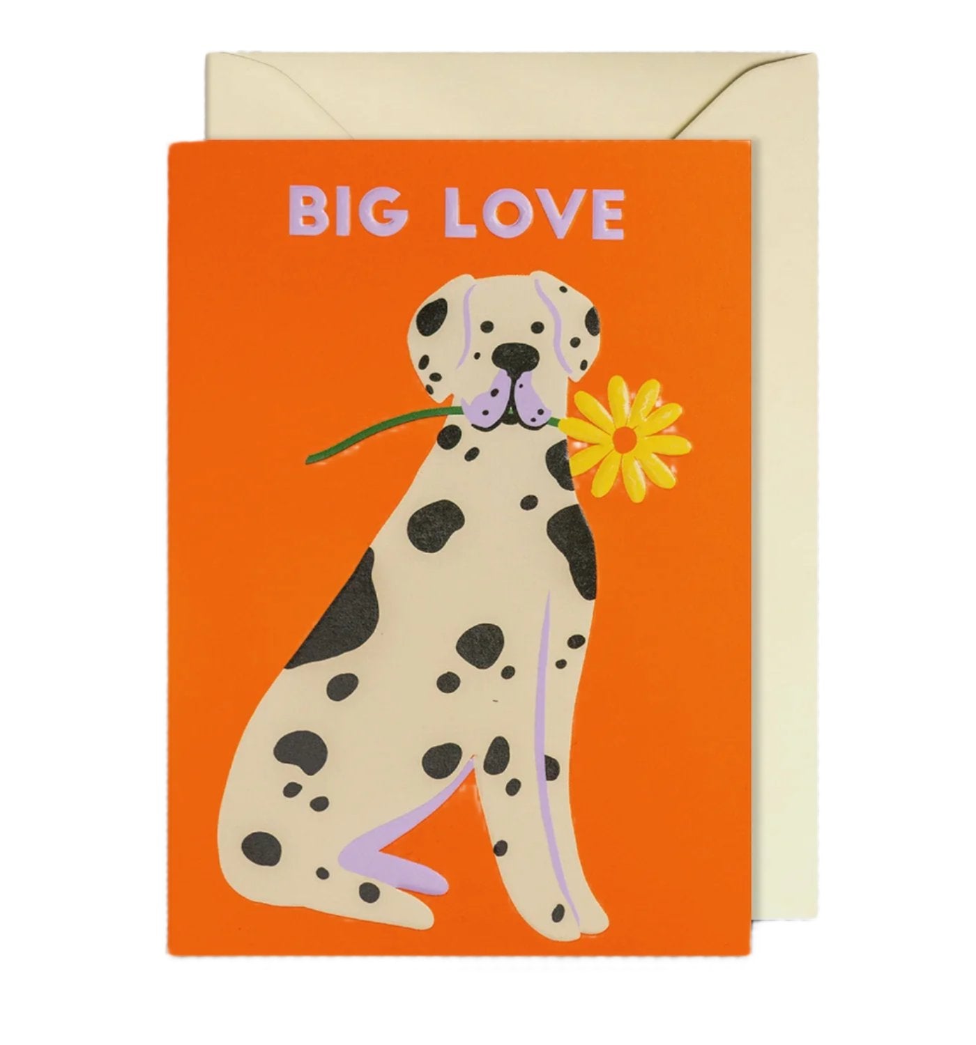 Big Love Dog Card