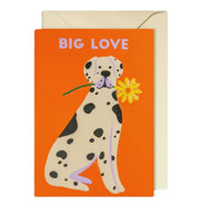 Big Love Dog Card