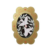 Wedding Doves Cut Art Card