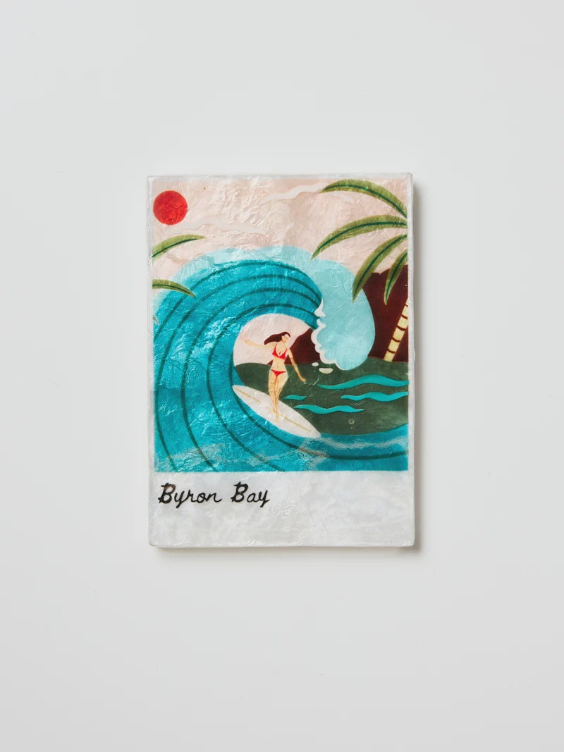 Capiz Shell Art Tile - Snapshot - Byron