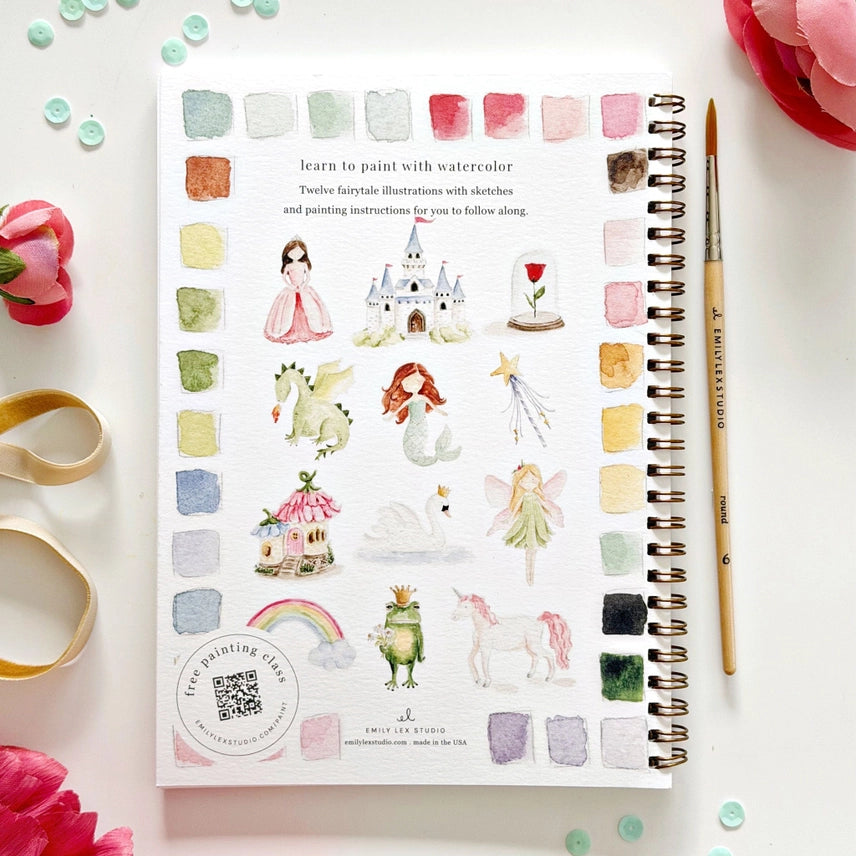 Watercolour Workbook - Fairytale
