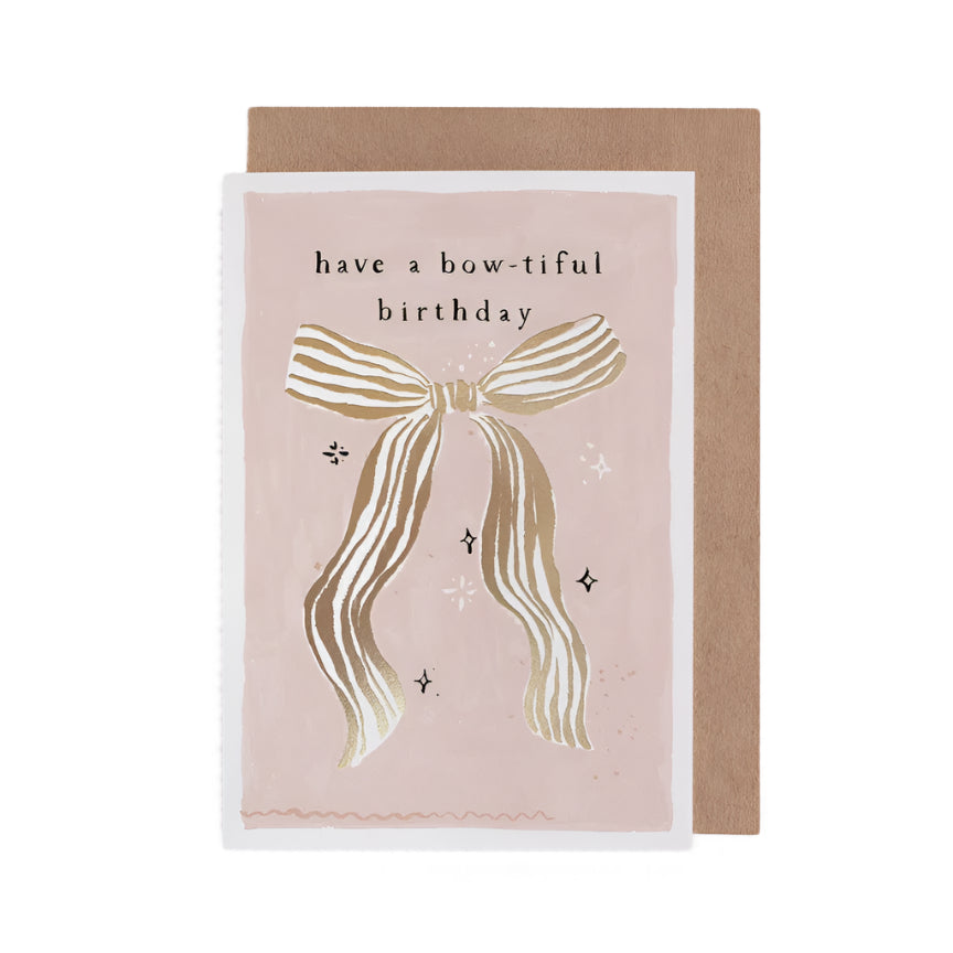 Bow-tiful Bow Birthday Card