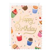 Cupcake Birthday Card