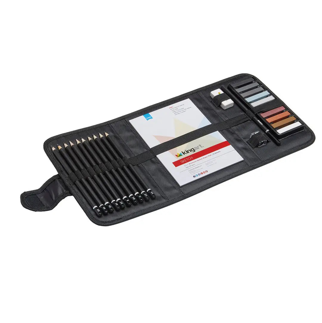 Sketching & Drawing Travel Set - 25 Piece