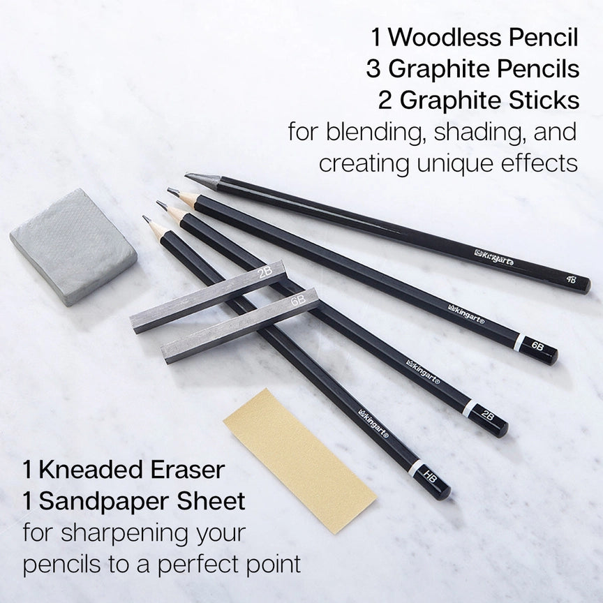 Sketching Tin Set - 9 Piece