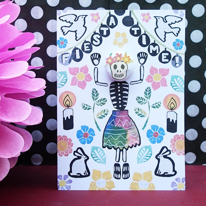 Card With Badge - Fiesta Time