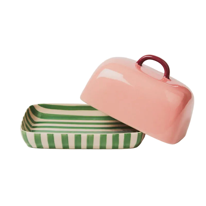 Bloomie Butter Dish - Pink