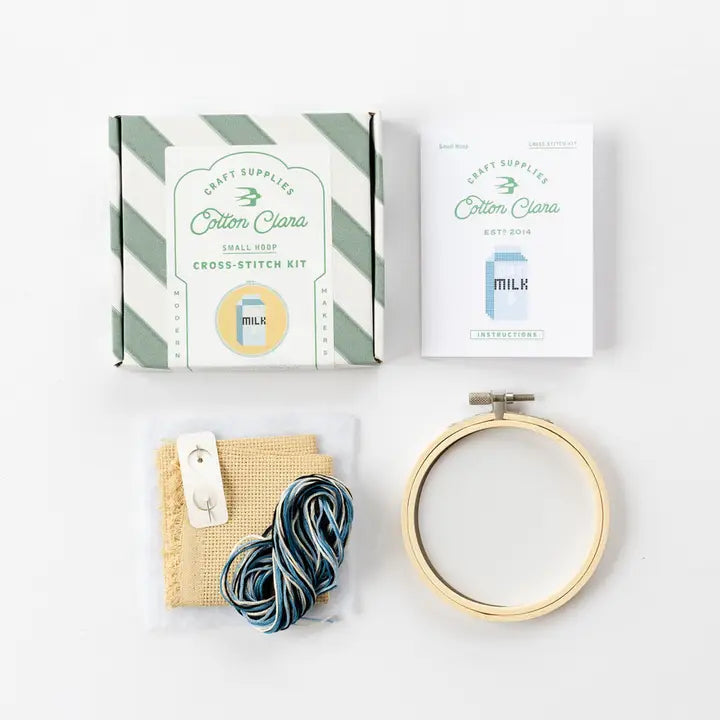 Cross-Stitch Kit - Oat Milk