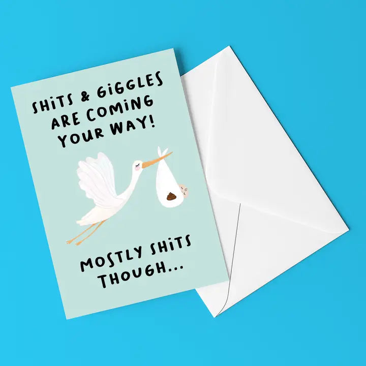 New Baby Sh*ts & Giggles Card