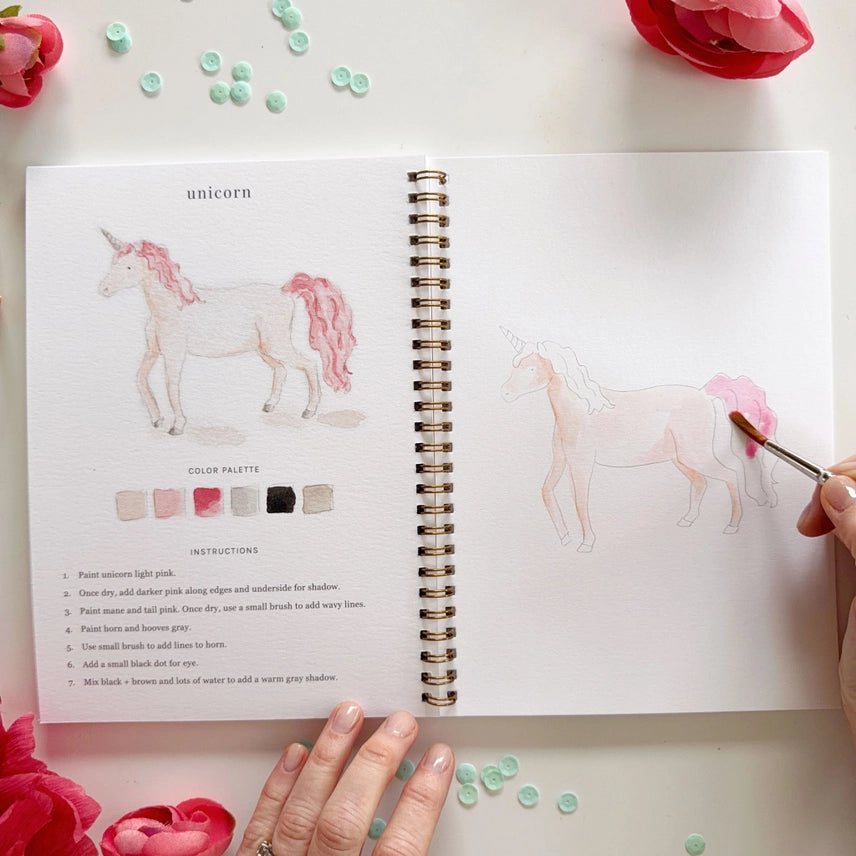 Watercolour Workbook - Fairytale
