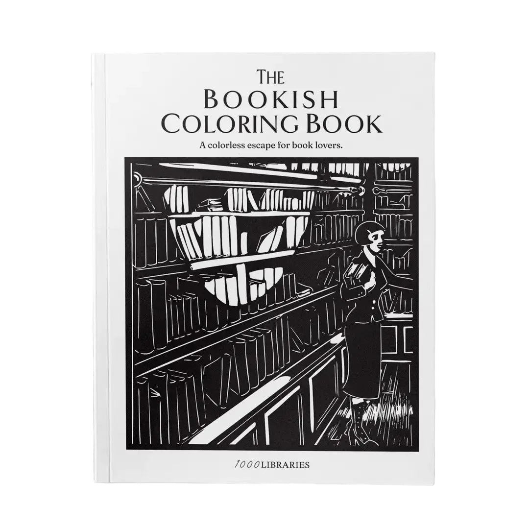 The Bookish Colouring Book
