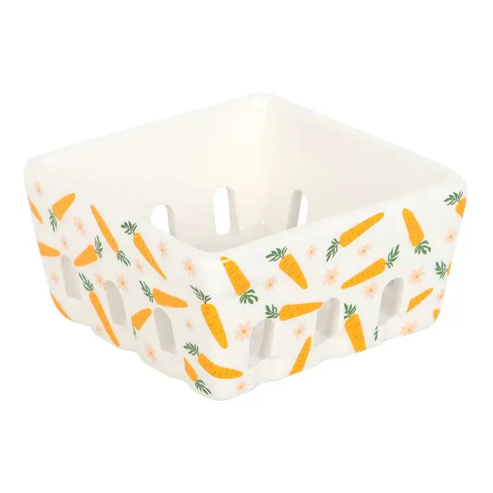 Ceramic Berry Basket - Carrot Patch