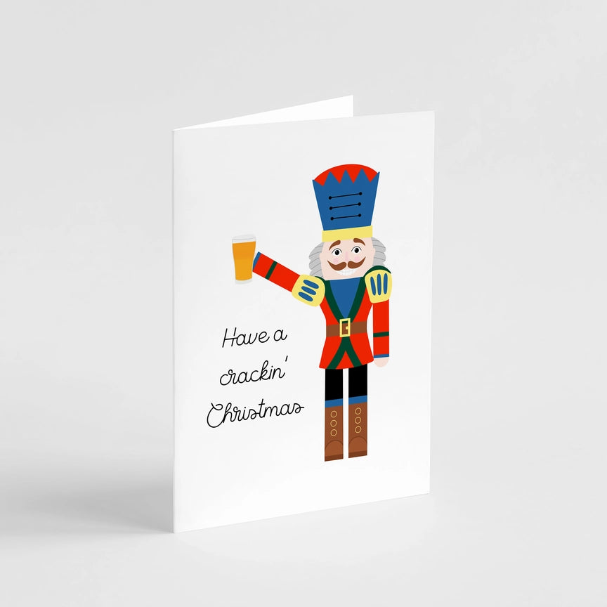 Nutcracker Christmas Card