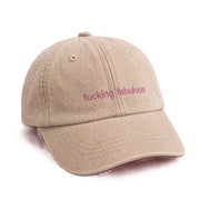 Embroidered Baseball Cap - F**king Fabulous