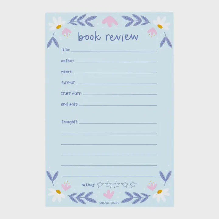 Blue Book Review 4x6 Notepad