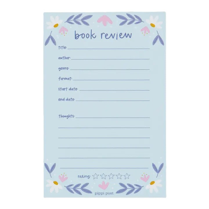 Blue Book Review 4x6 Notepad