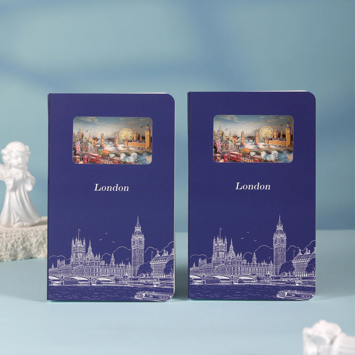 3D Paper Art Notebook - London