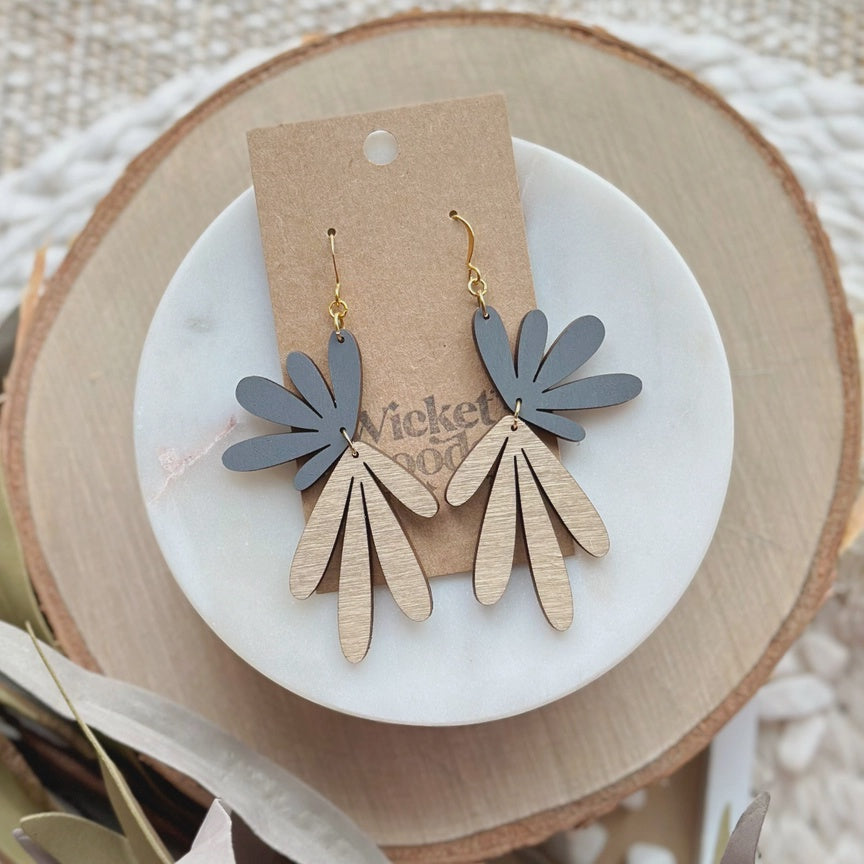 Trillium Drop Earrings