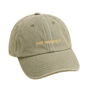 Embroidered Baseball Cap - Just Winging It