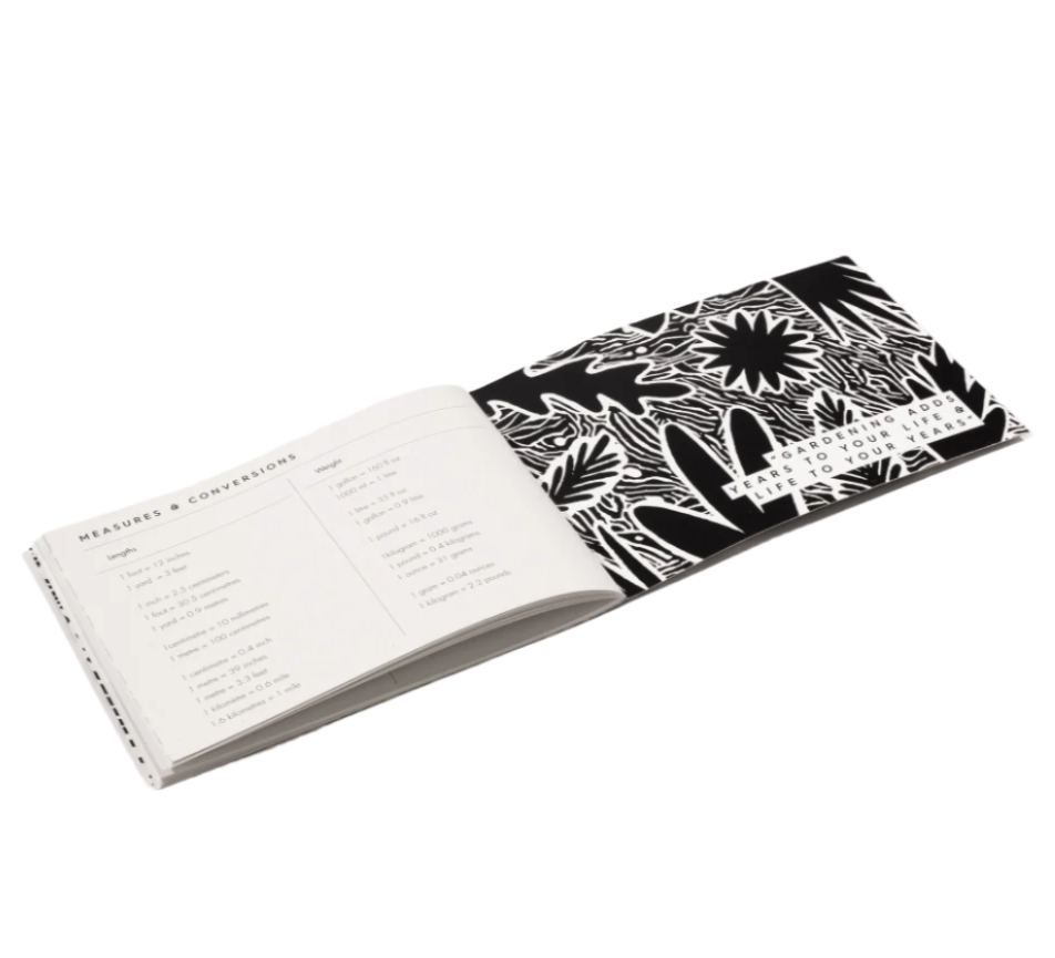 Gardener's Diary - Black & White