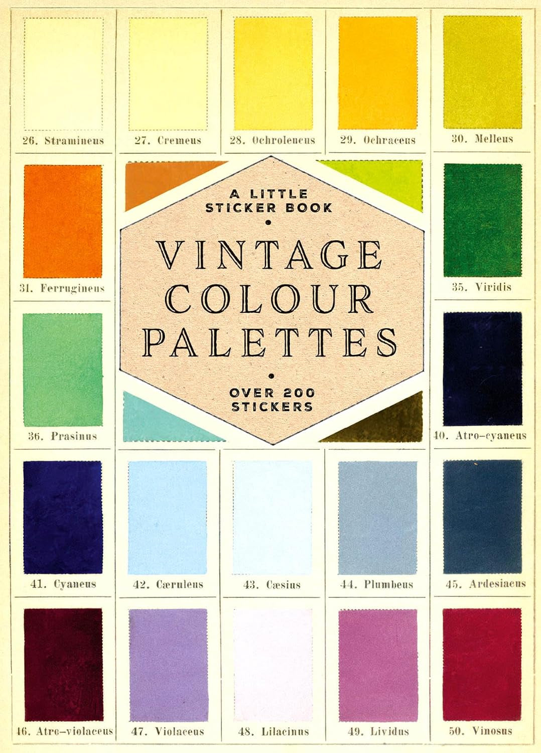 A Little Sticker Book: Vintage Colour Palettes
