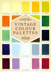 A Little Sticker Book: Vintage Colour Palettes