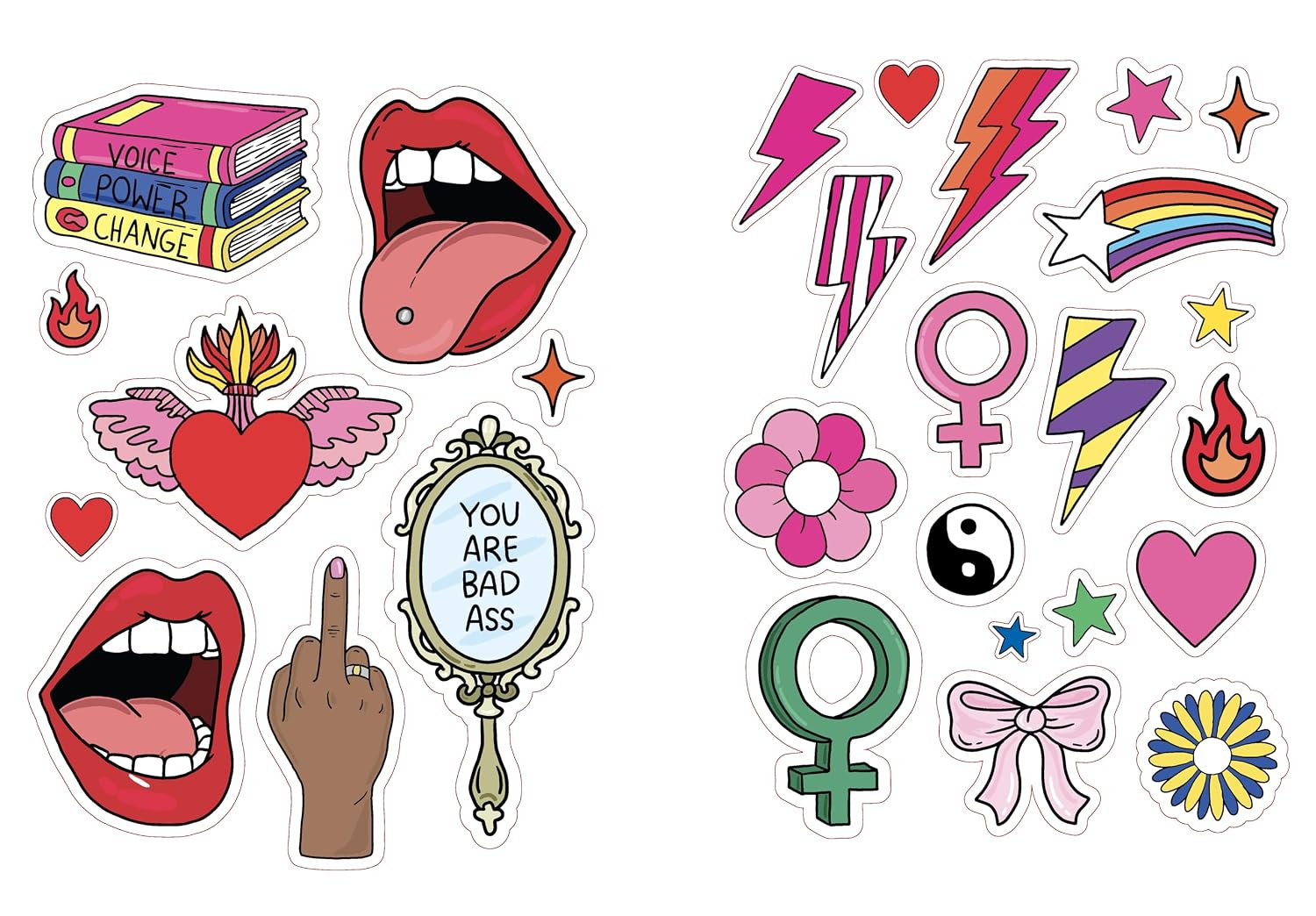 A Little Sticker Book: Stickers Against the Patriarchy