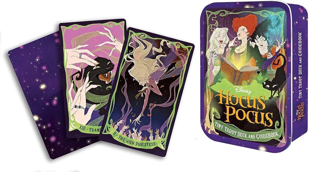 Hocus Pocus Tiny Tarot Deck & Guidebook