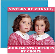 Sisters By Chance Card