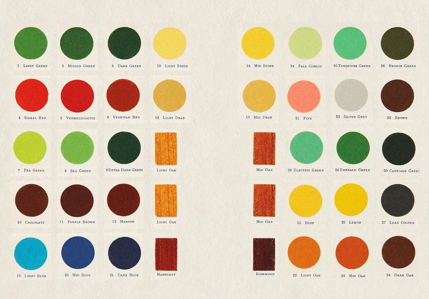 A Little Sticker Book: Vintage Colour Palettes
