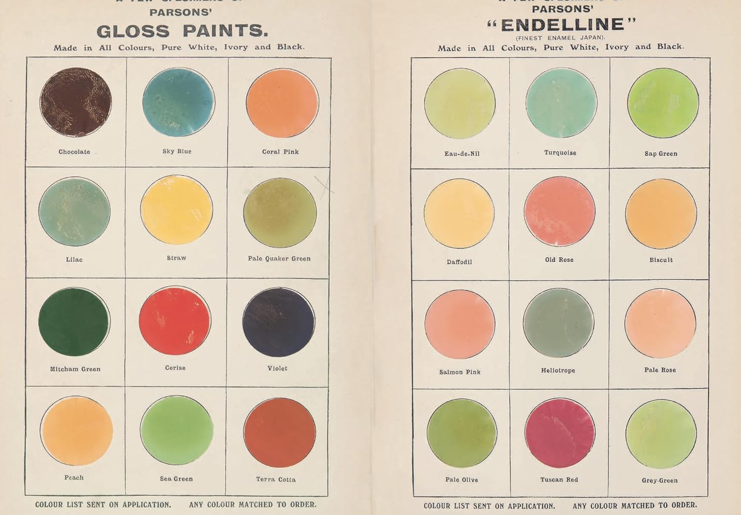 A Little Sticker Book: Vintage Colour Palettes