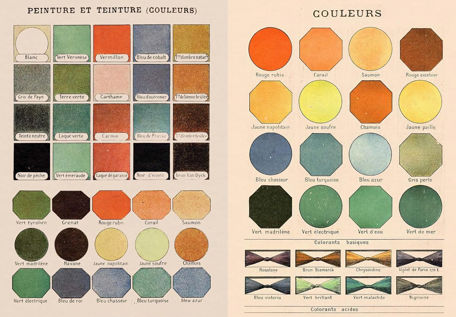 A Little Sticker Book: Vintage Colour Palettes