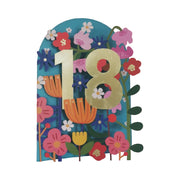 Cut Art Card - Age 18