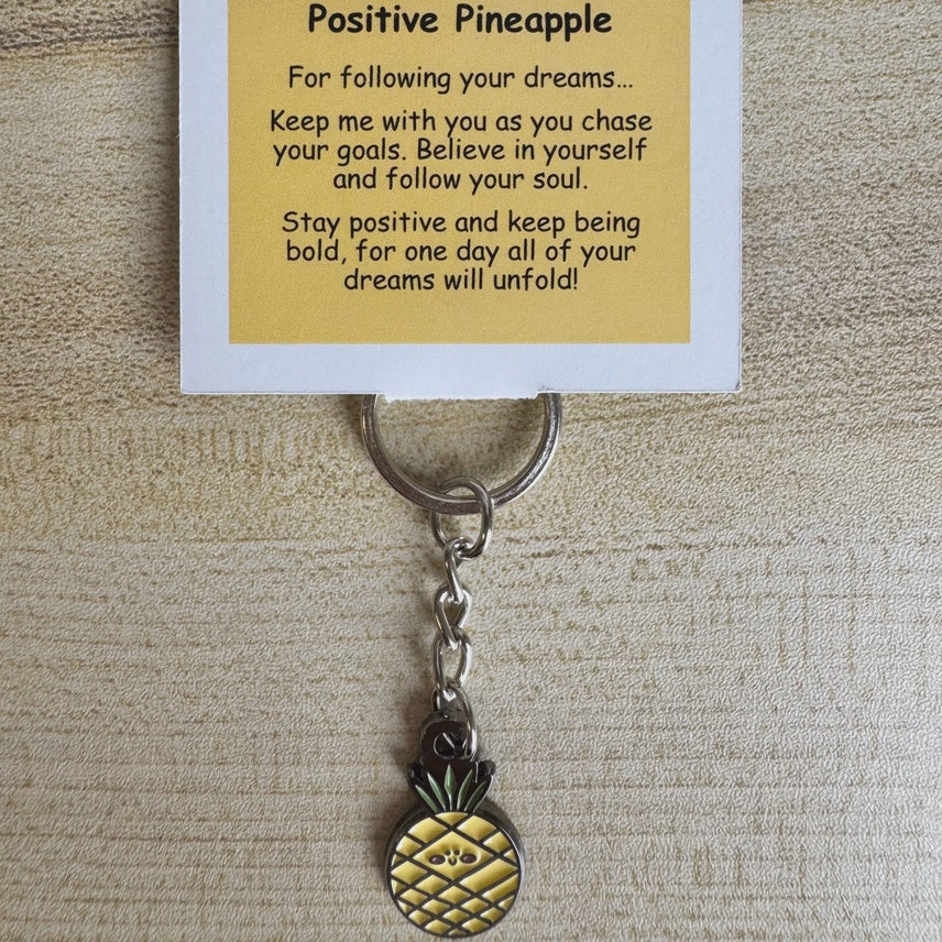Little Joys Key Ring - Positive Pineapple