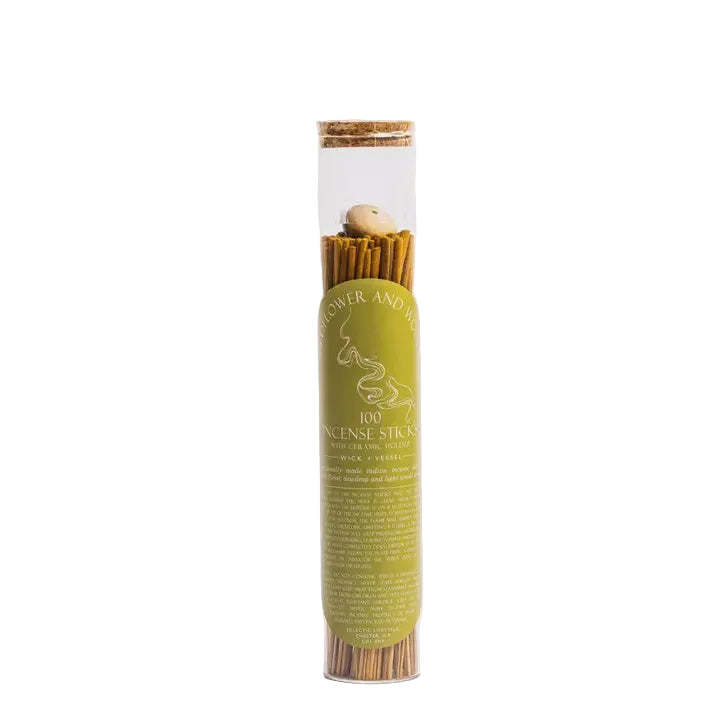 Incense 100 Stick Jar - Wildflower & Woods