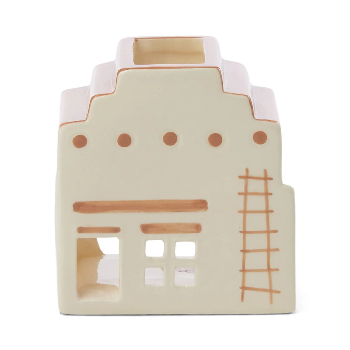 Incense & Tea Light Holder - Santa Fe Adobe