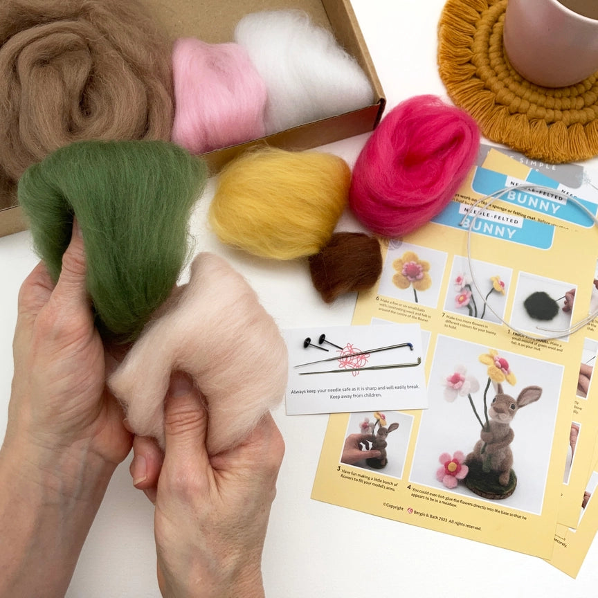 Needle Felting Kit - Bunny