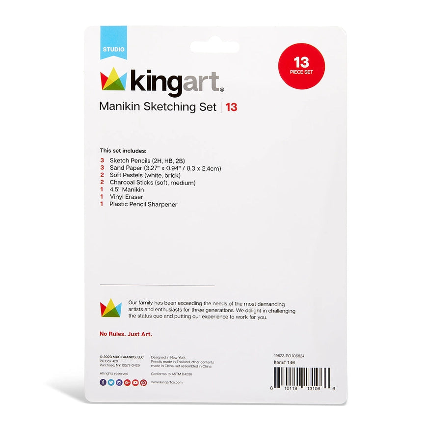 Sketch & Draw Set - 13 Piece