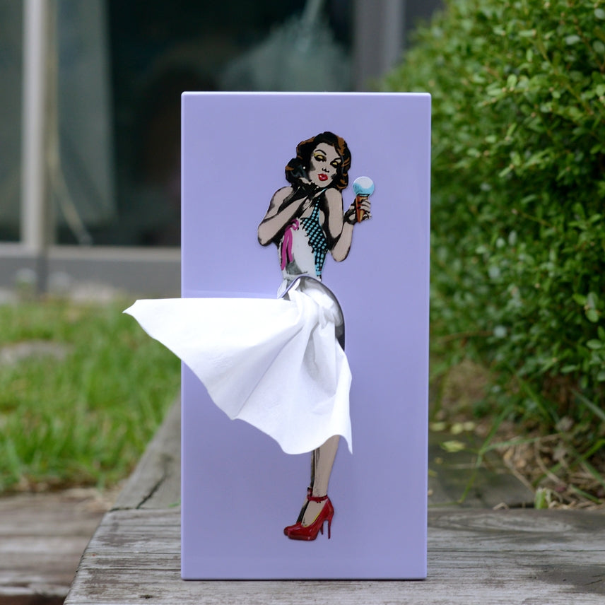 Tissue Up Girl - Lana Purple
