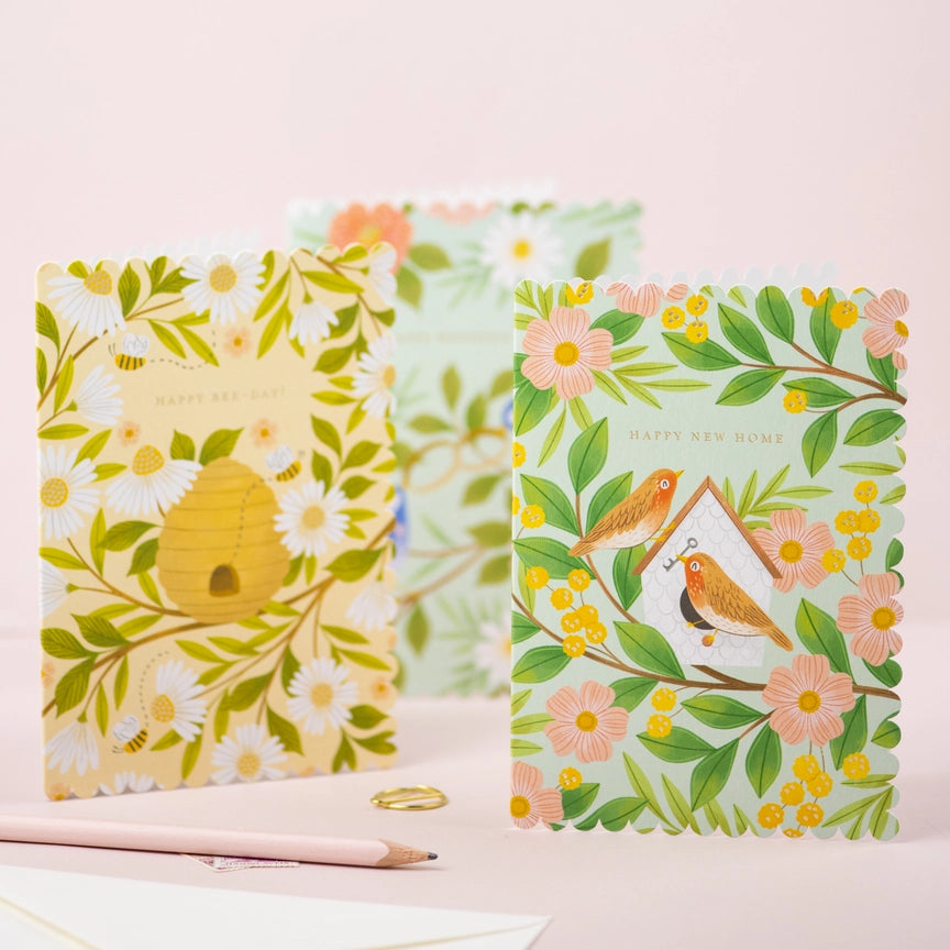 New Home Birds Card
