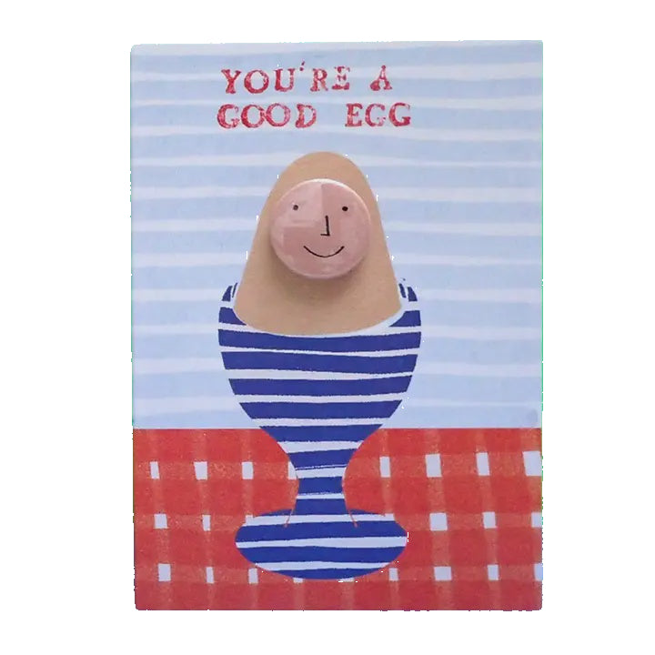 Card With Badge - You're A Good Egg