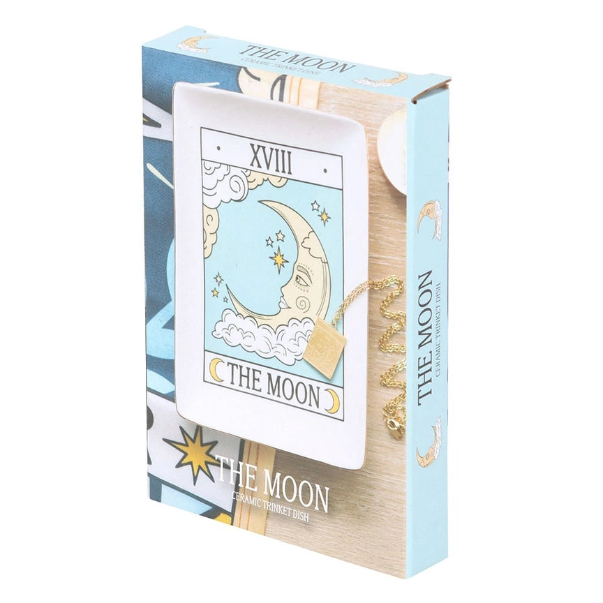 Vintage Tarot Trinket Dish - The Moon