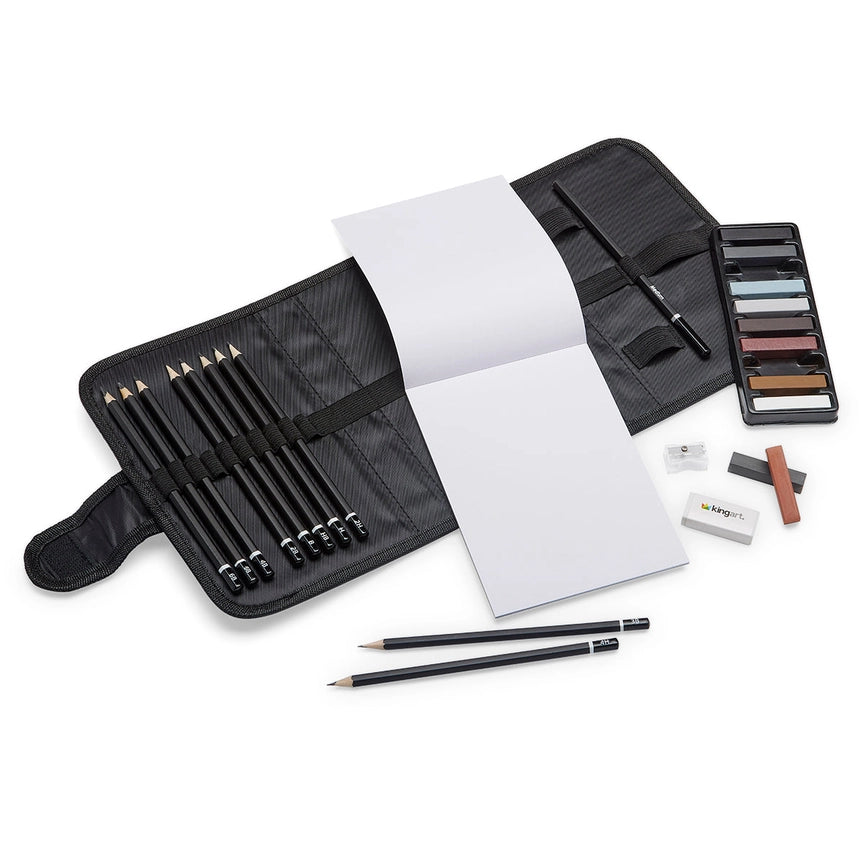 Sketching & Drawing Travel Set - 25 Piece