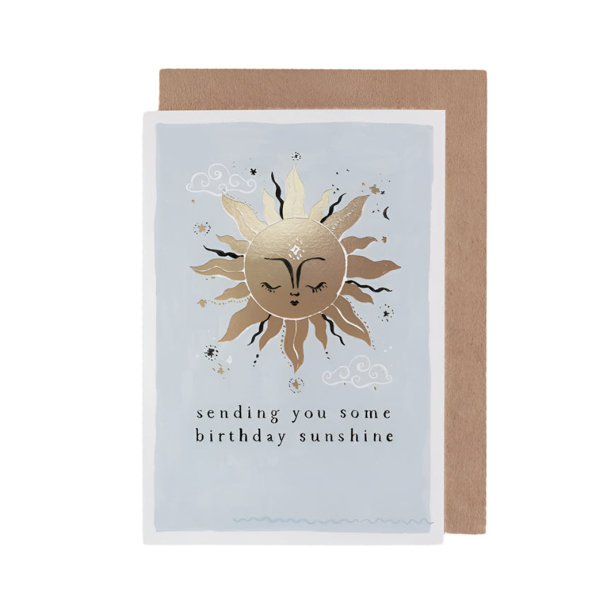 Sending Sunshine Birthday Card