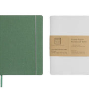 Paper Saver Canvas Notebook + Stone Paper Refill - Thyme Green