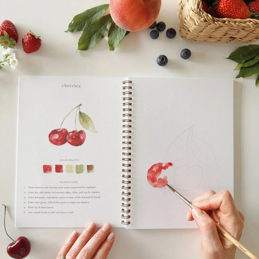 Watercolour Workbook - Fruit