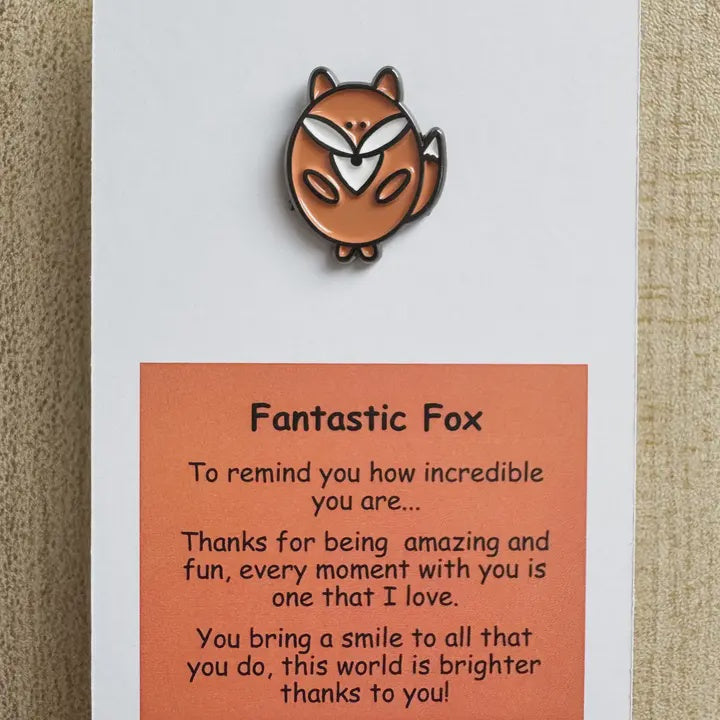 Little Joys Pin - Fantastic Fox