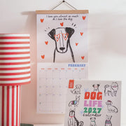 2027 Wall Calendar - Dog Life